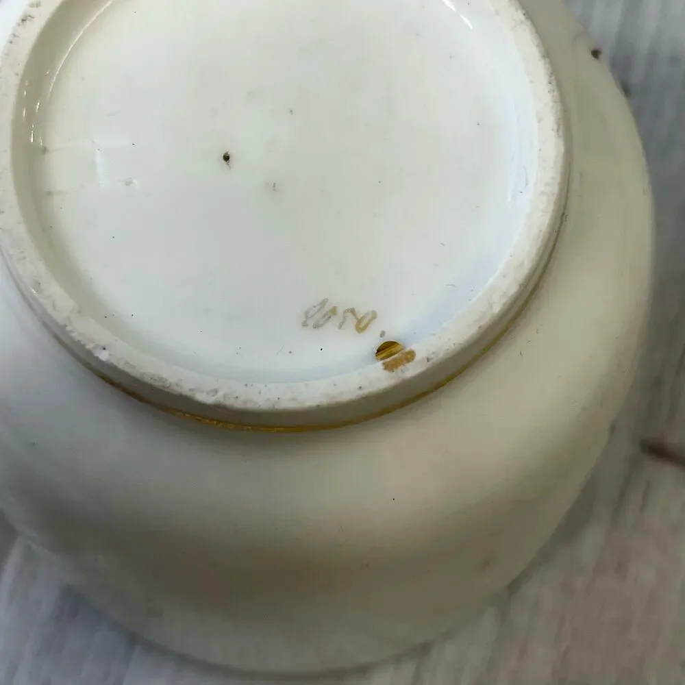 Vintage white fruit